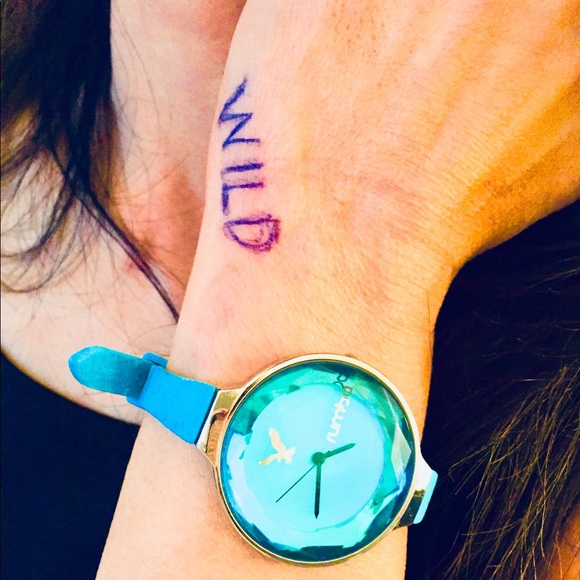 rumba Accessories - Rumba Teal Snakeskin Watch - Orchard Gem Exotic